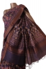Pure Floral Tussar Silk Saree